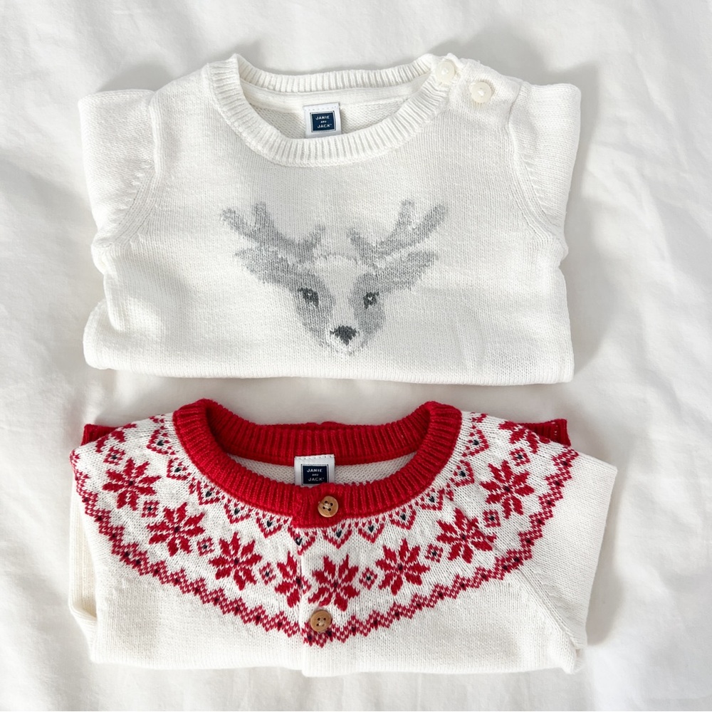 Janie and Jack Sweaters, 3-6m
